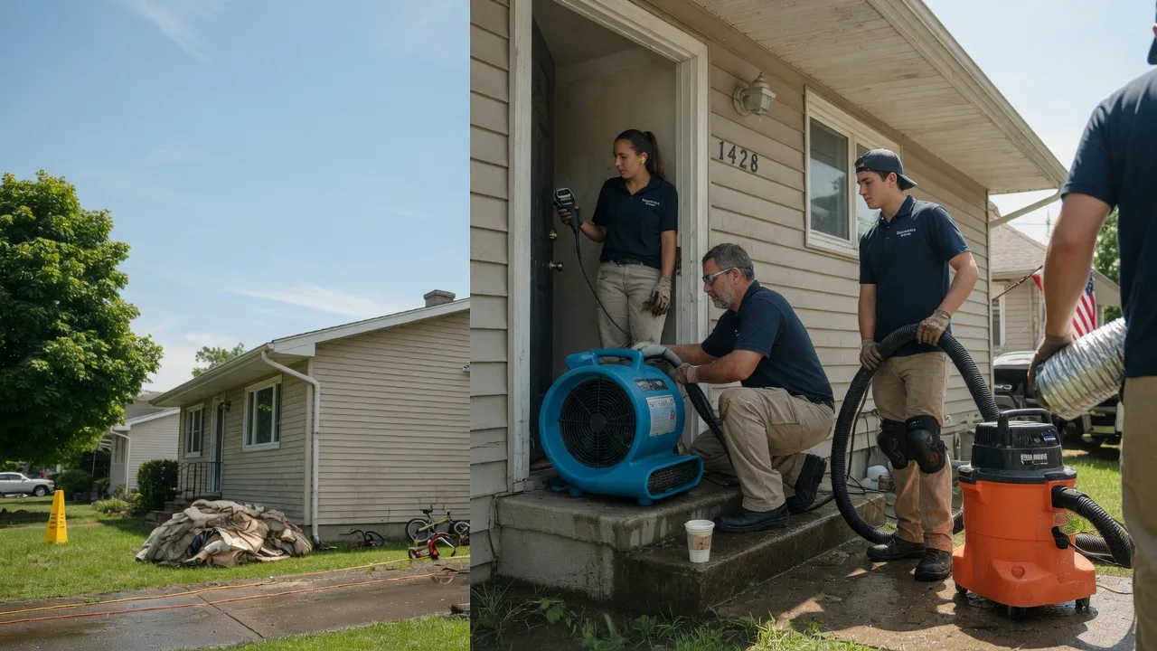 Water Damage Restoration in Harwood, MD near me